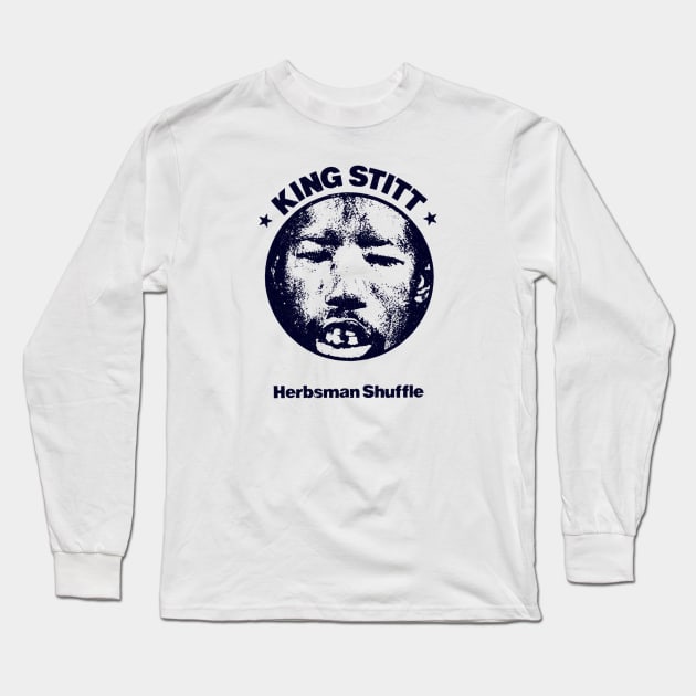 King Stitt Herbsman Shuffle Long Sleeve T-Shirt by annabenjay